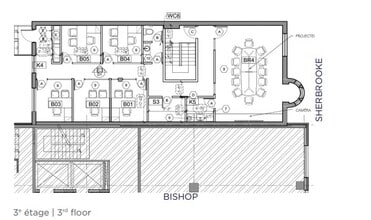 1428-1430 Rue Sherbrooke O O, Montréal, QC for lease Floor Plan- Image 1 of 1