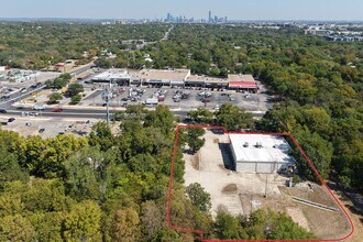 501 W Stassney Ln, Austin, TX - AERIAL  map view