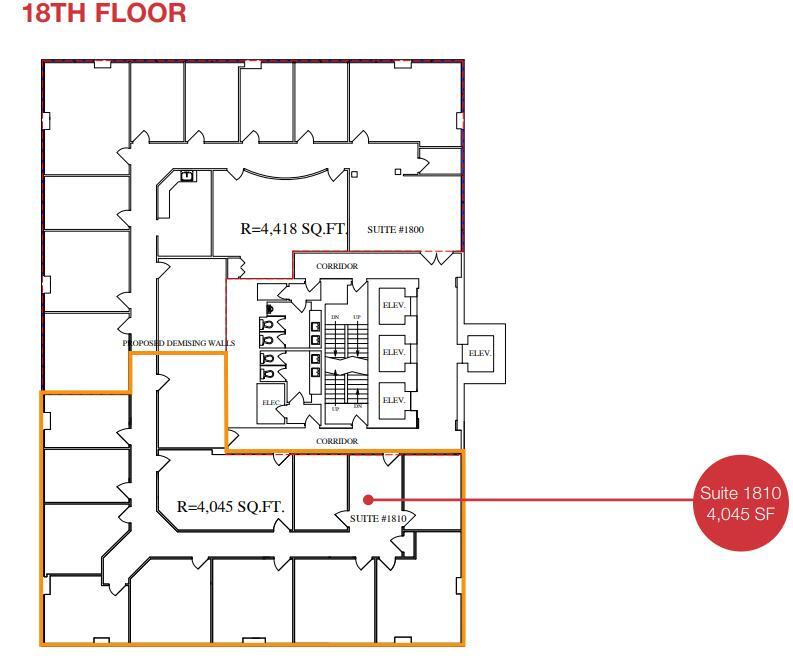 633 6th Ave SW, Calgary, AB for lease Floor Plan- Image 1 of 1