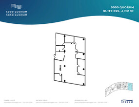 5050 Quorum Dr, Dallas, TX for lease Floor Plan- Image 1 of 1