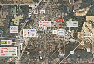 520 Easy St, Cleveland, TX - AERIAL  map view