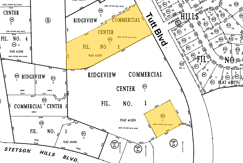 5988-5998 Stetson Hills Blvd, Colorado Springs, CO for lease - Plat Map - Image 2 of 19