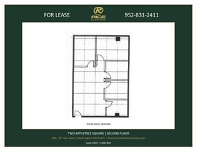 8011 34th Ave S, Bloomington, MN for lease Site Plan- Image 1 of 1