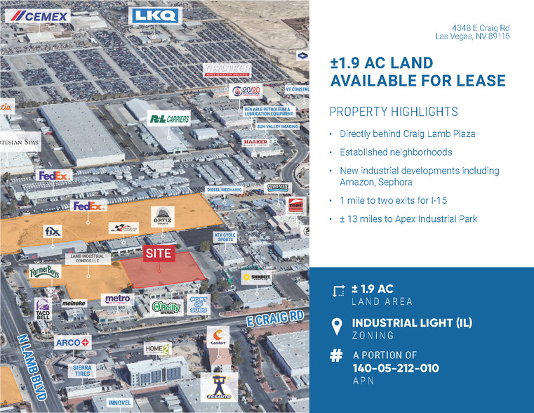 4348 E Craig Rd, Las Vegas, NV for lease - Building Photo - Image 3 of 5