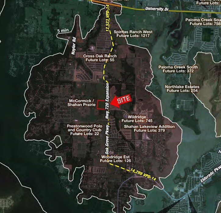 FM 720 & McCormick Rd, Oak Point, TX for sale Primary Photo- Image 1 of 1