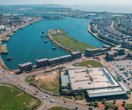 Barry Waterfront, Barry, VGL - aerial  map view - Image1