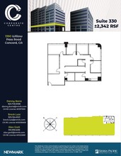 1390 Willow Pass Rd, Concord, CA for lease Floor Plan- Image 1 of 1