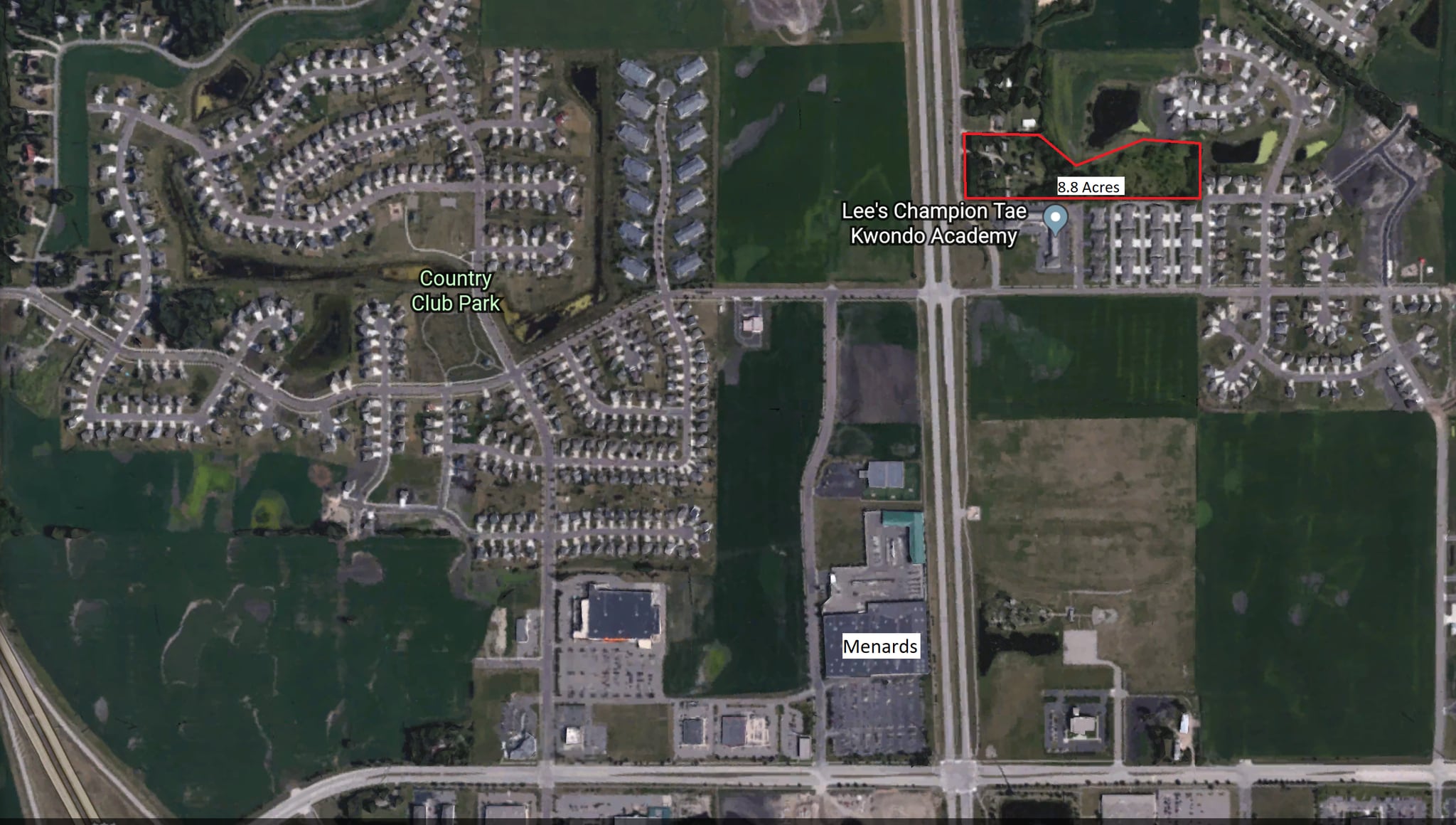 190 N Augusta Ct, Mankato, MN for sale Aerial- Image 1 of 2