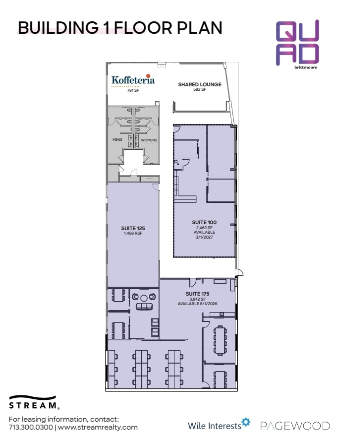 1410 Brittmoore Rd, Houston, TX for lease Floor Plan- Image 1 of 1