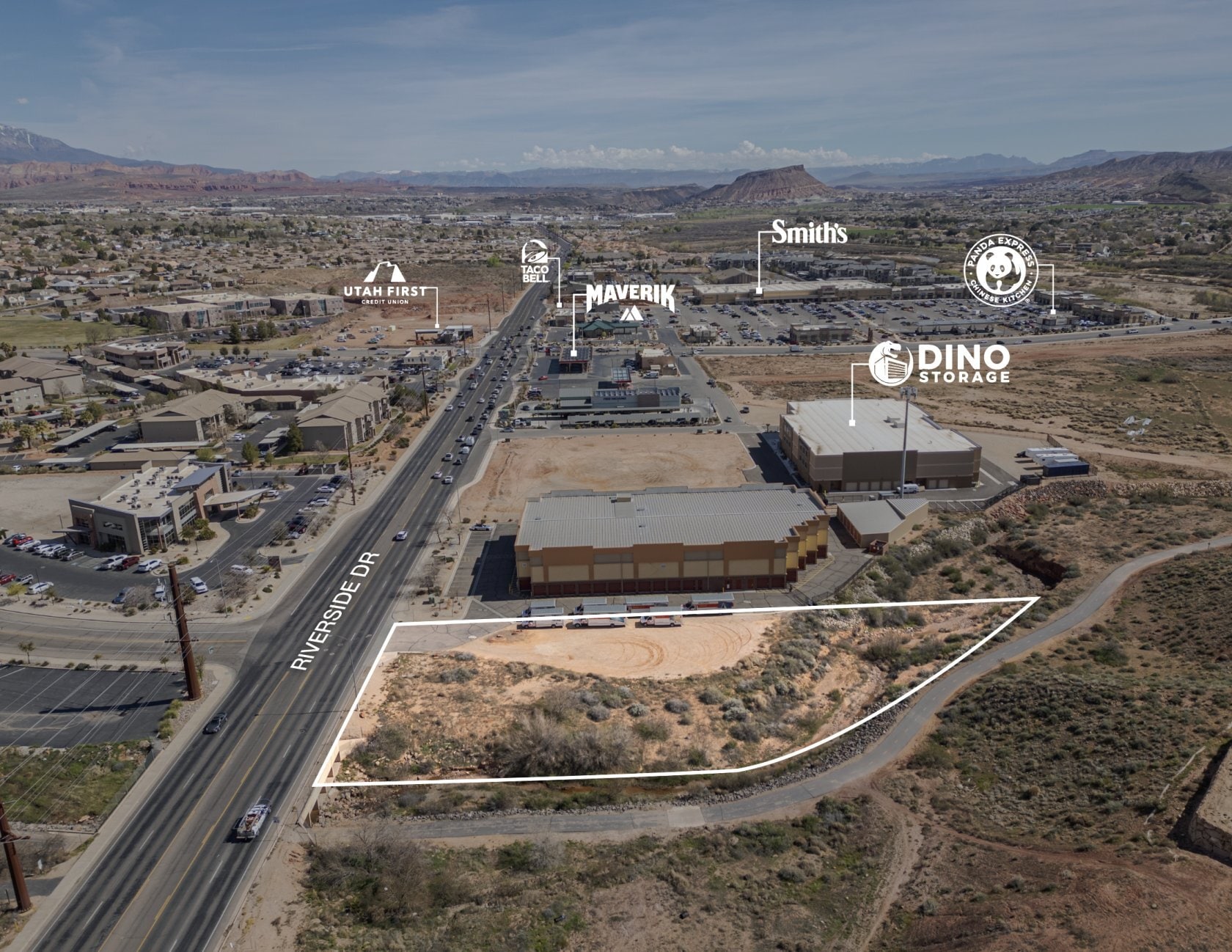 Approx 1990 E Riverside Dr, Saint George, UT for sale Building Photo- Image 1 of 6