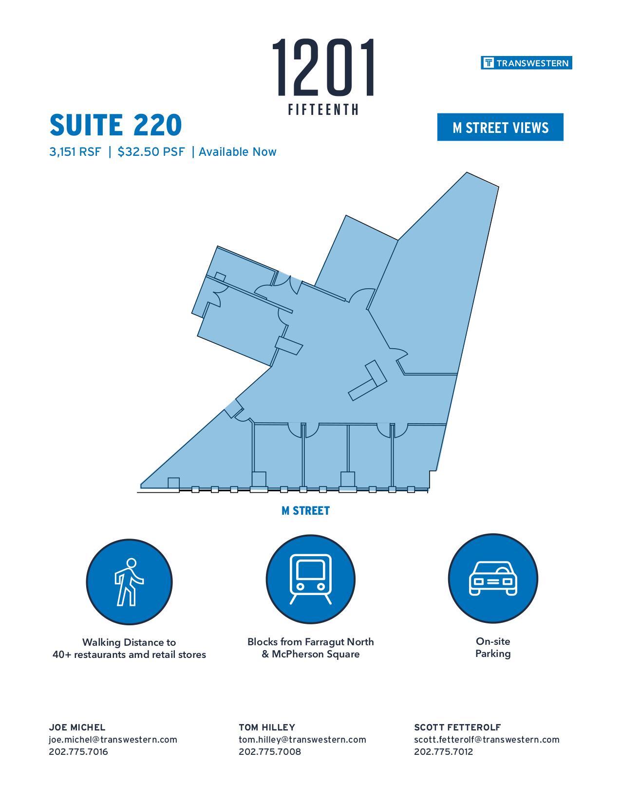 1201 15th St NW, Washington, DC for lease Floor Plan- Image 1 of 1