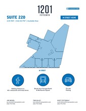 1201 15th St NW, Washington, DC for lease Floor Plan- Image 1 of 1