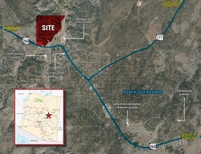 2811 White Cliff Dr, Heber, AZ - AERIAL map view - Image1