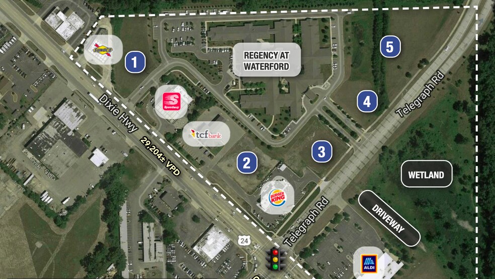 Dixie Hwy, Waterford, MI 48330 Parcel 1