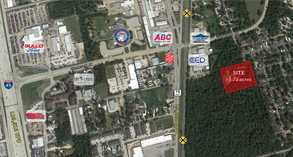 Gladstell St And Marilyn St, Conroe, TX for sale - Primary Photo - Image 1 of 1