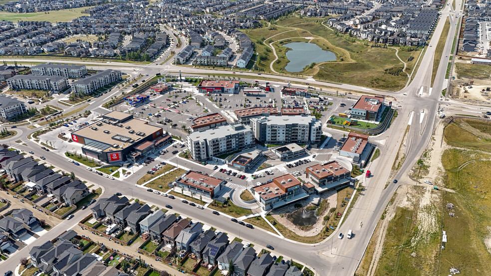 455 Sage Valley Dr NW, Calgary, AB for lease - Aerial - Image 1 of 14