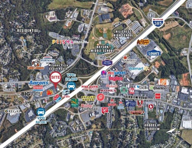 1027 South St, Simpsonville, SC for lease - Building Photo - Image 3 of 3