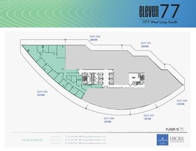 1177 West Loop S, Houston, TX for lease Floor Plan- Image 1 of 1