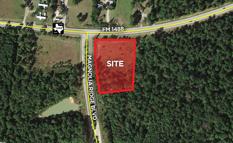 SEC FM 1488 & Magnolia Ridge Blvd, Magnolia, TX for sale - Building Photo - Image 1 of 3