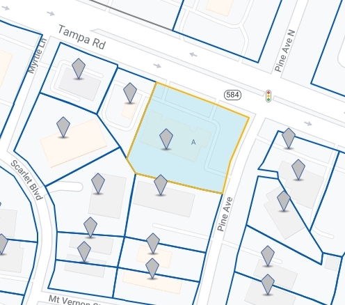 3860 Tampa Rd, Oldsmar, FL for lease - Plat Map - Image 2 of 6