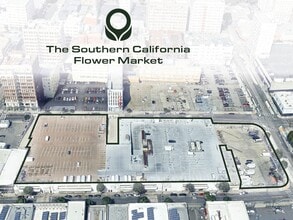755 S Wall St, Los Angeles, CA - AERIAL map view