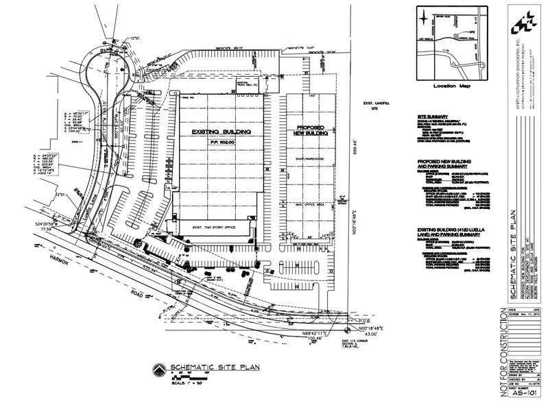 2175 Harmon Rd, Auburn Hills, MI for lease - Site Plan - Image 2 of 2