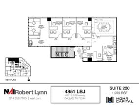 4851 Lyndon B Johnson Fwy, Dallas, TX for lease Floor Plan- Image 1 of 1