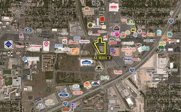 2514 SW Military Dr, San Antonio, TX - aerial  map view