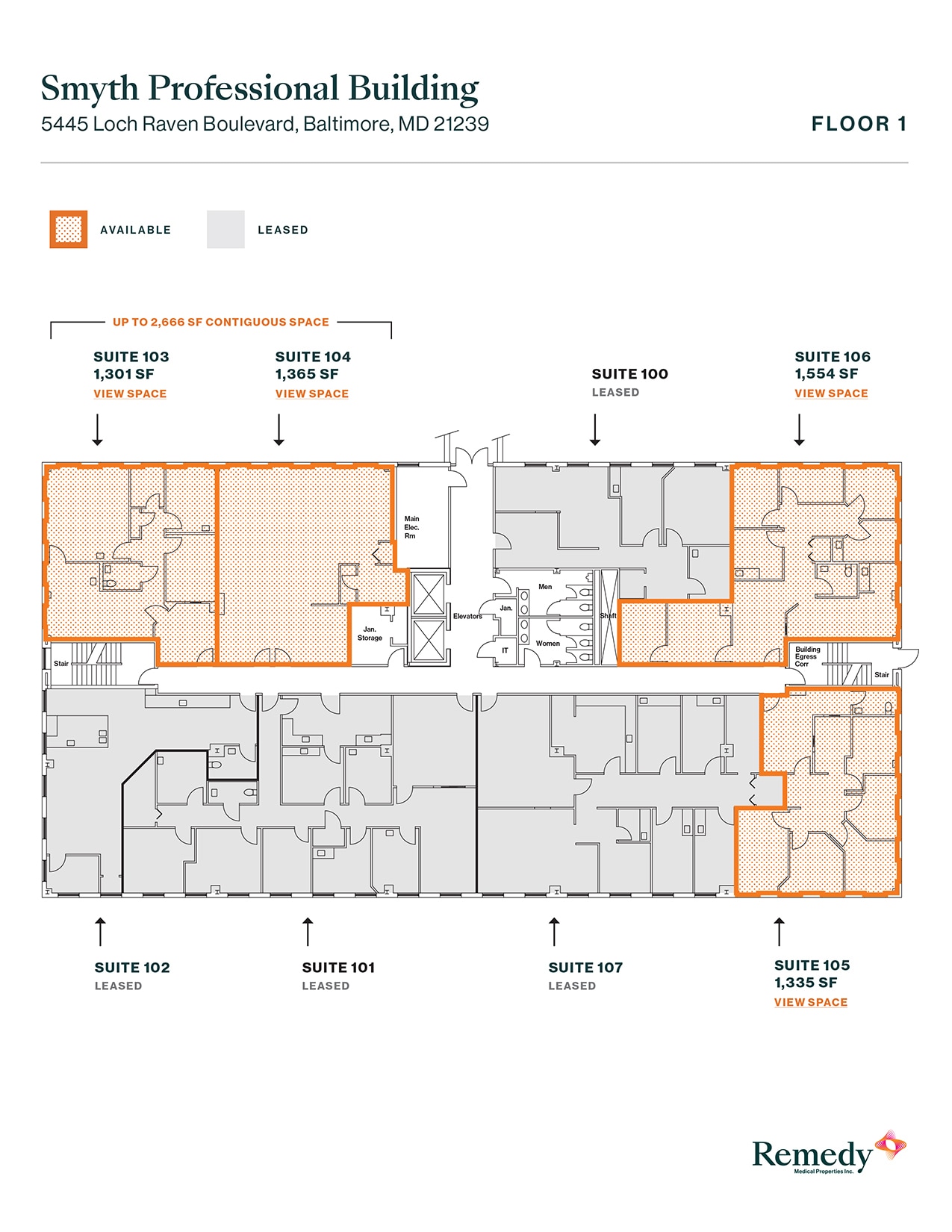 5445-5601 Loch Raven Blvd, Baltimore, MD for lease Floor Plan- Image 1 of 1