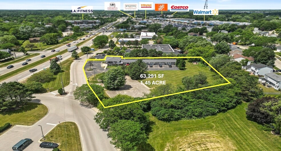 898 S Rand Rd, Lake Zurich, IL for sale - Aerial - Image 2 of 21