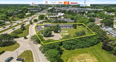 898 S Rand Rd, Lake Zurich, IL - AERIAL map view - Image1