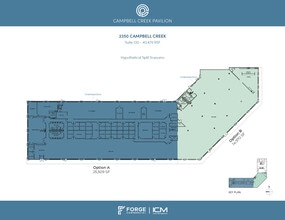 2240 Campbell Creek Blvd, Richardson, TX for lease Floor Plan- Image 1 of 2
