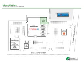 467 Wharncliffe Rd S, London, ON for lease Site Plan- Image 2 of 2