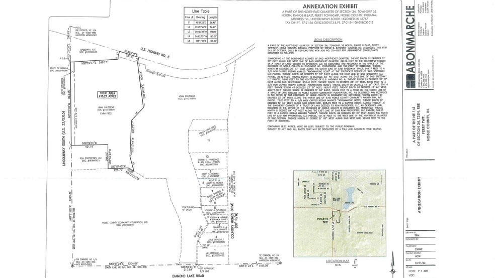 18.27 Acres S US 33, Ligonier, IN for sale - Building Photo - Image 3 of 3