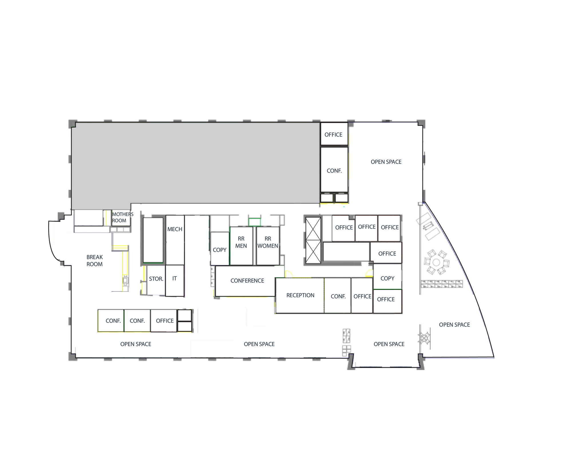 13710 FNB Pky, Omaha, NE for lease Floor Plan- Image 1 of 1