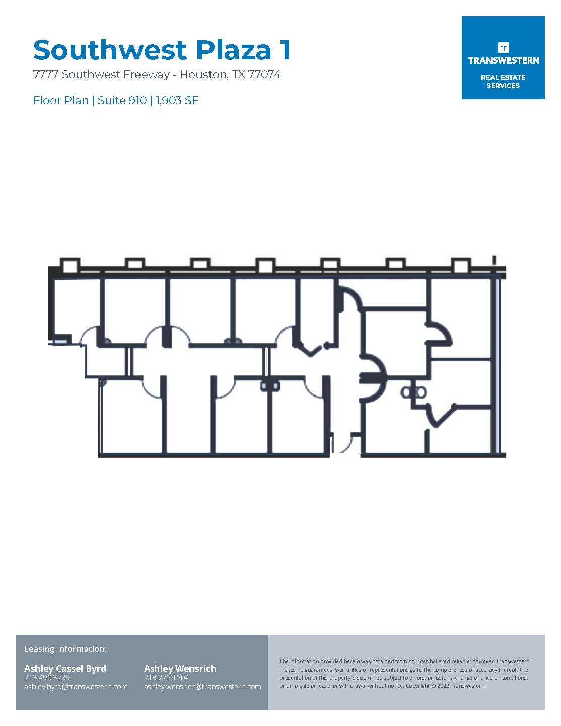 7737 Southwest Fwy, Houston, TX for lease Floor Plan- Image 1 of 1