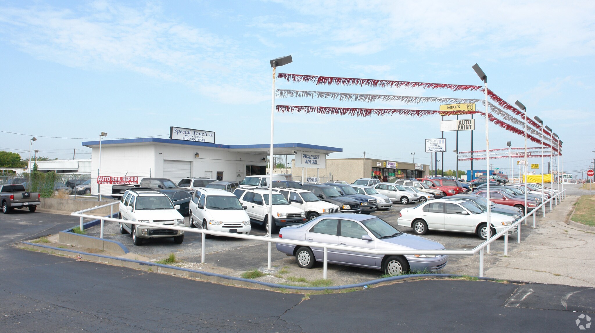 Car Lot & Body Shop For Sale Fort Worth, TX for Sale