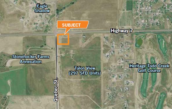 SEC Highway 7 & Quebec, Thornton, CO for sale - Primary Photo - Image 1 of 6