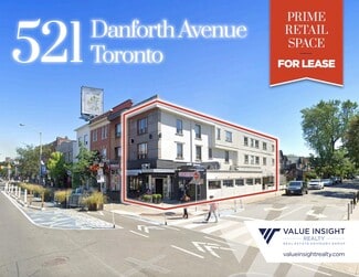 More details for 521 Danforth Ave, Toronto, ON - Retail for Lease
