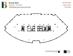 13024 Ballantyne Corporate Pl, Charlotte, NC for lease Floor Plan- Image 1 of 1