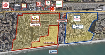 5905 S Kings Hwy, Myrtle Beach, SC - AERIAL map view - Image1