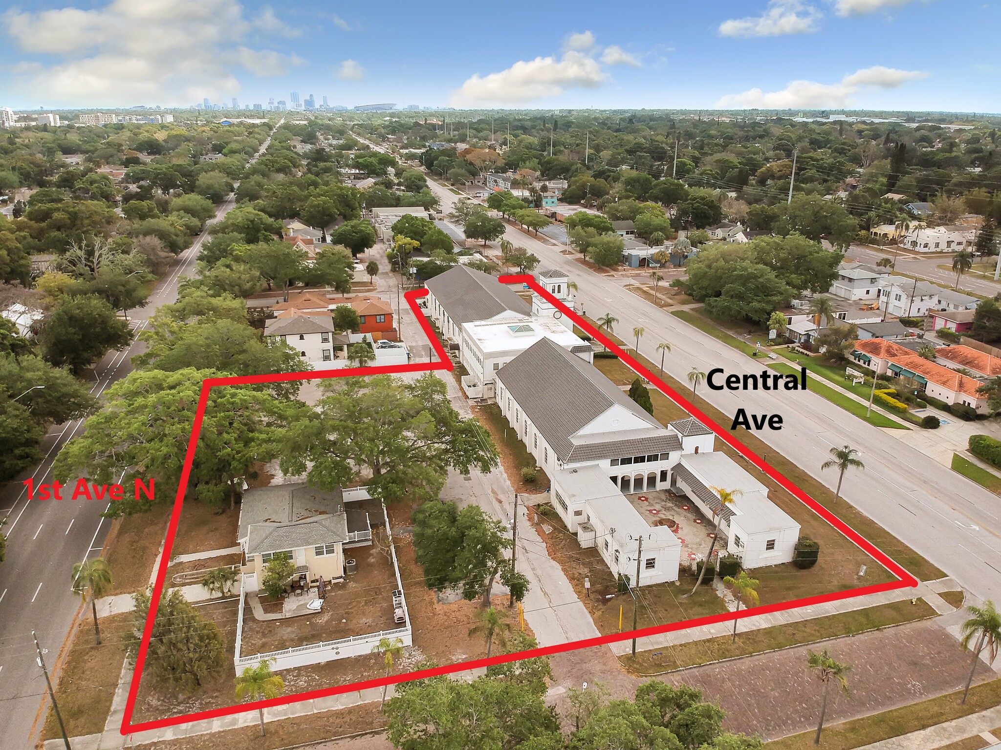 4355 Central Ave, Saint Petersburg, FL for sale Aerial- Image 1 of 1