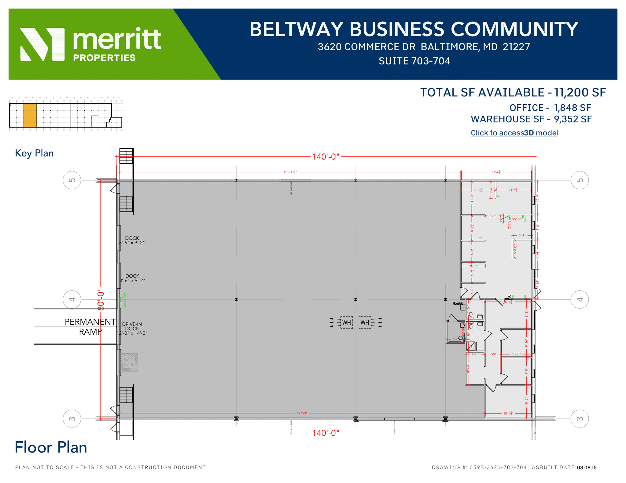 3700 Commerce Dr, Baltimore, MD for lease Floor Plan- Image 1 of 1