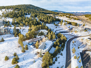 24918 Genesee Trail Rd, Golden, CO - aerial  map view