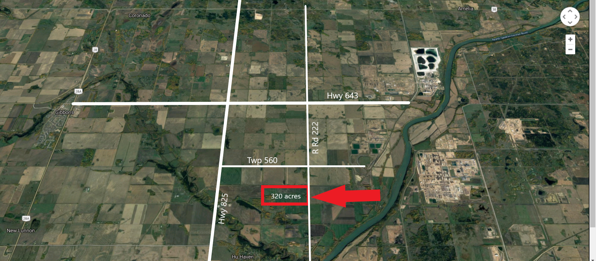 Township Road 555 Range Road 222-223, Sturgeon County, AB for sale Aerial- Image 1 of 10