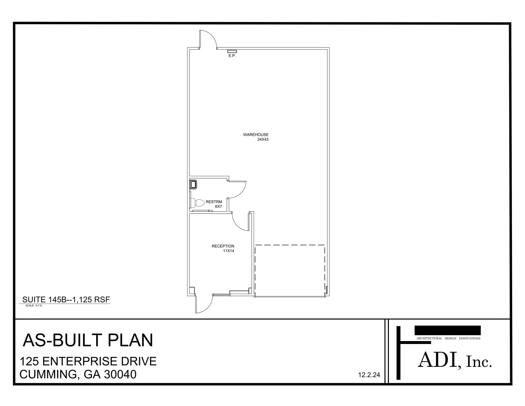 105 Enterprise Dr, Cumming, GA for lease Site Plan- Image 1 of 1