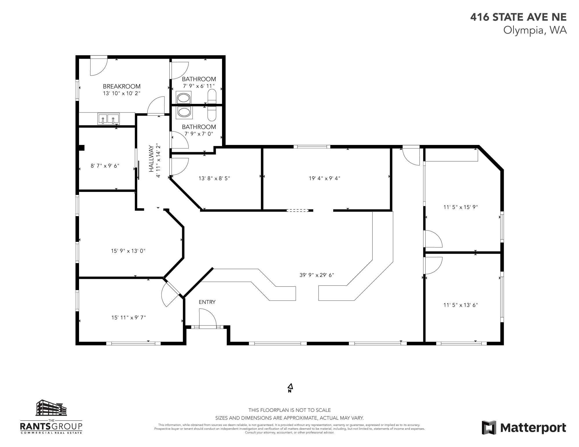 416 State Ave NE, Olympia, WA for sale Floor Plan- Image 1 of 10