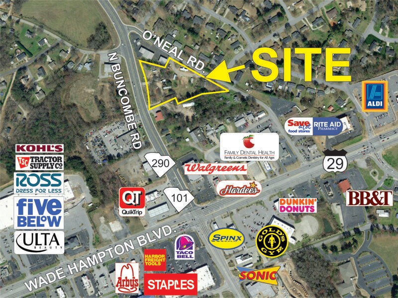 136 N Buncombe Rd, Greer, SC for sale Primary Photo- Image 1 of 1