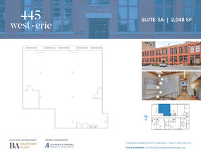 445 W Erie St, Chicago, IL for lease Floor Plan- Image 2 of 2