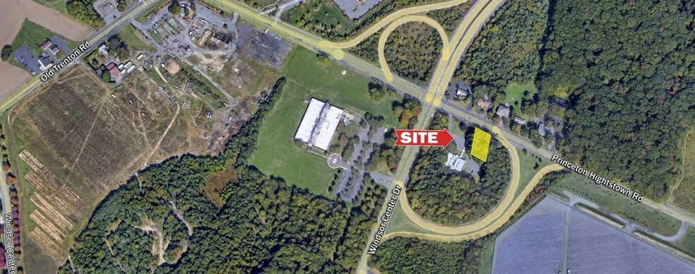 245 Princeton Hightstown Rd, East Windsor, NJ for sale - Aerial - Image 2 of 6